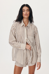 Ramona Long Sleeve Shirt  Sienna