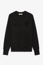 Oscar Love Yourself Diamante Sweatshirt Noir