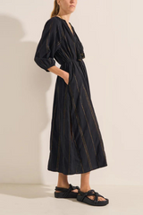 Priam Caftan Kheos Stripe