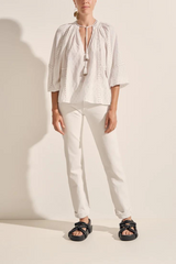 Euthenia  Blouse White