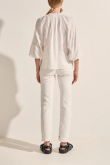 Euthenia  Blouse White