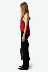 Christy Camisole Crimson