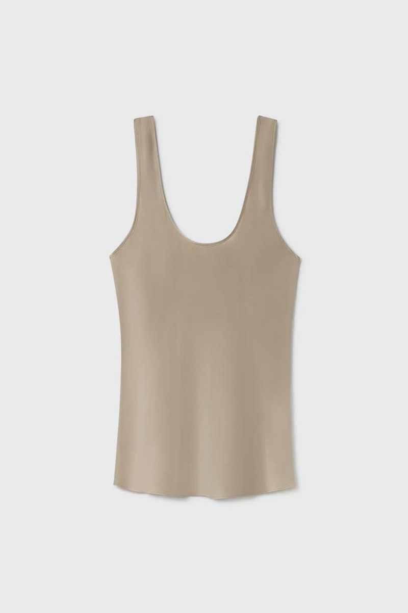 Scoop Neck Tank Graphite