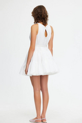 Glastonbury Mini Dress Ivory