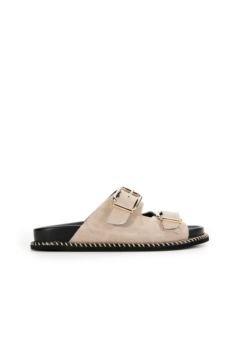 Venice Suede Slide Sand