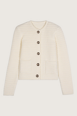 Gaspard Cardigan Ecru