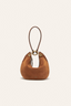 Swing Mini Suede Bag Cognac