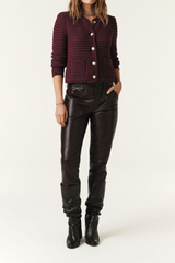 Gaspard Cardigan Bordeaux