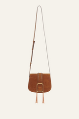 Teddy Shoulder Bag Small Cognac