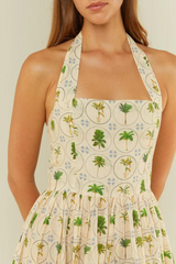 Willow Dress Tropical Palms