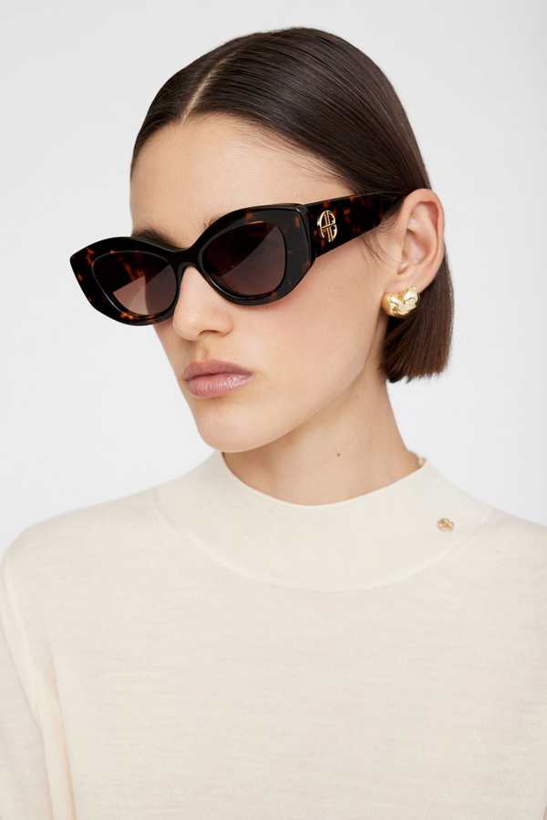 Rennes Sunglasses Dark Tortoise