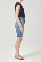 90's Mid Rise Loose Short Precision