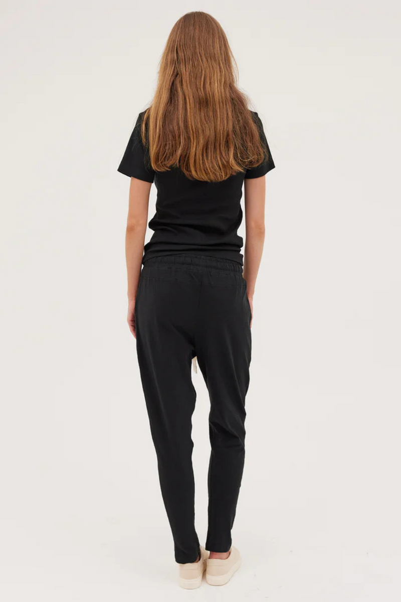 The Jersey Lounge Pant Black