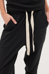 The Jersey Lounge Pant Black