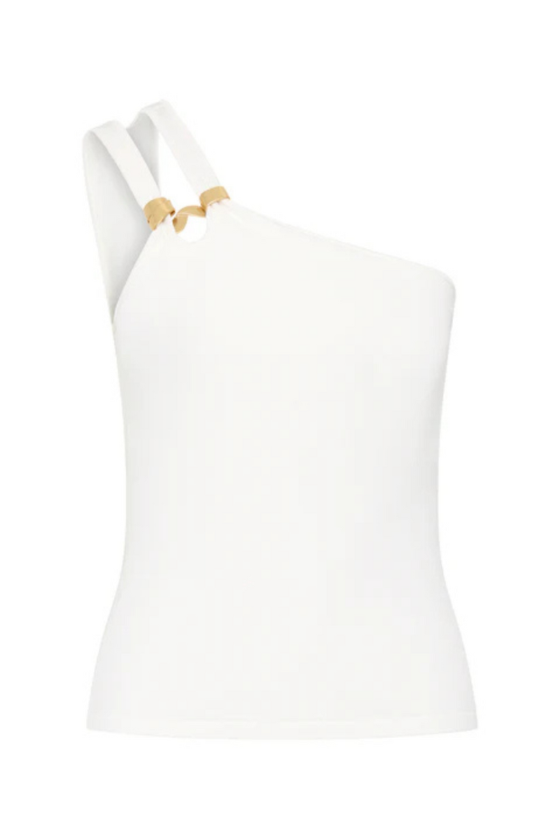 Vibrancy Knit Sleeveless Top Ivory