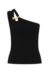 Vibrancy Knit Sleeveless Top Black