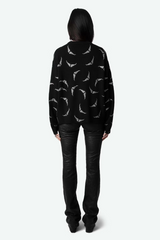 Markus Diamanté Wings Jumper Noir