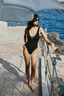 Celine Swim Black