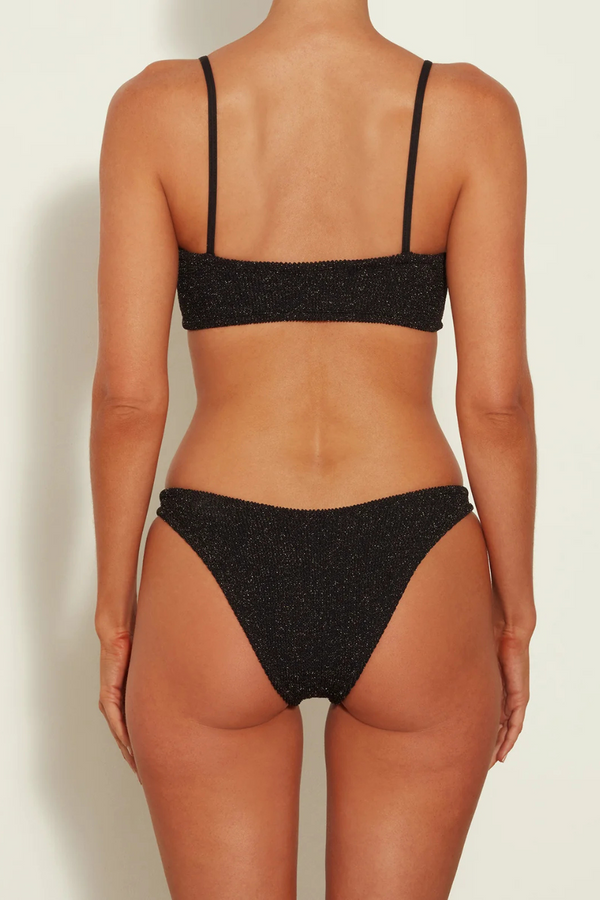 Gigi Bikini Lurex Black/ Gold