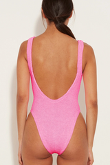 Square Neck Swim Bubblegum