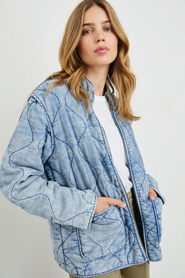 Denver Jacket Vintage Cloud Wash