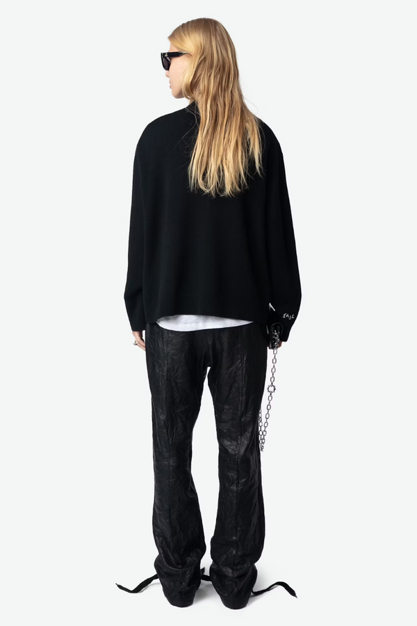 Miky Jumper 100% Cashmere Black