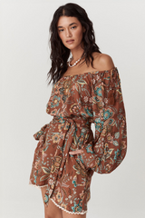 Mojave Lily Tunic Dress Amber