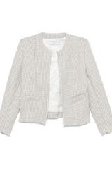 Joulia Jacket Silver/ White