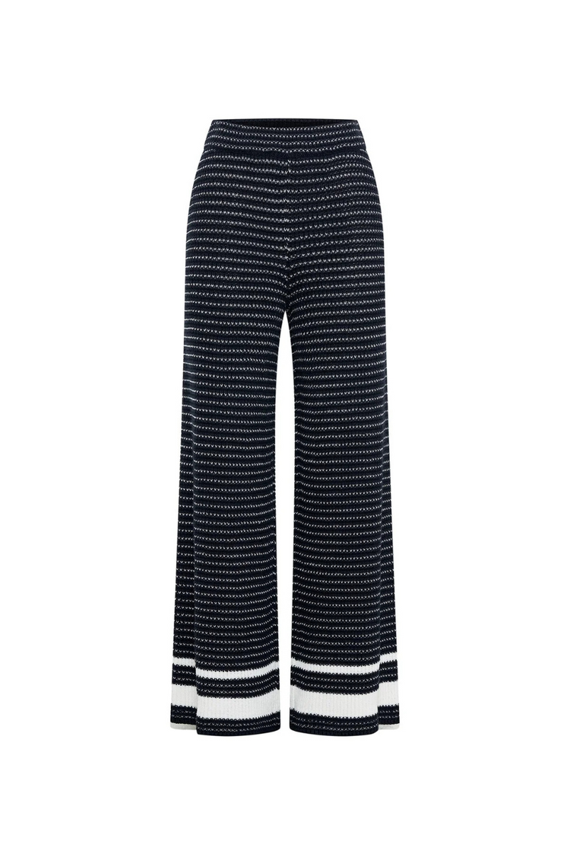 Reef Knit Pant Navy/ Soft White