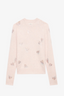 Pravis Cashmere Diamante Sweater Pearly