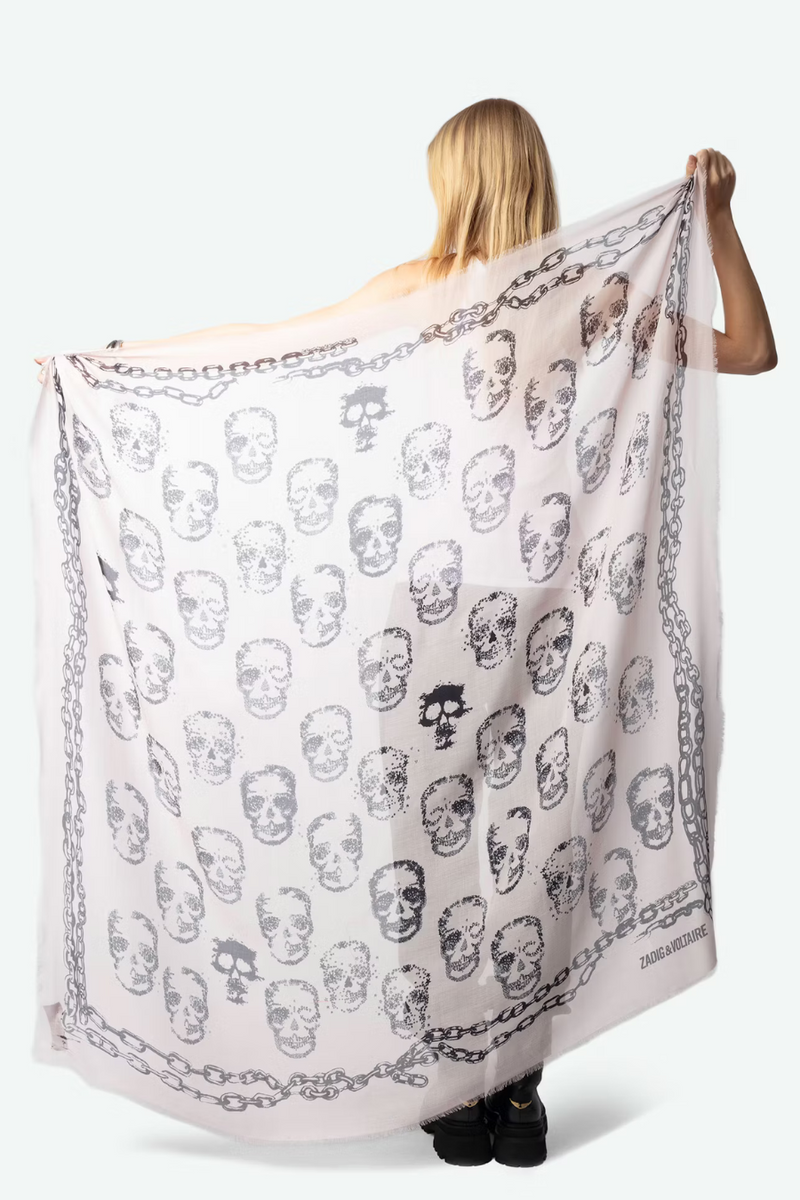 Kerry Skull Scarf Bebe