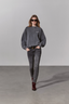 Jaci Sweatshirt Twisted Snake Washed Black
