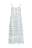 Fable Block Printed Strappy Sundress Wild Poppy