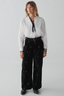 Yves Blouse Tuxedo Off White