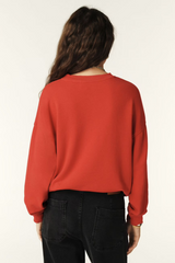 Benjamin Sweatshirt Rouge