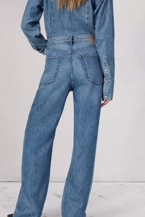 Featherweight Logan Wide Leg Jean River