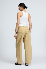 Renata Cotton Pant Beige