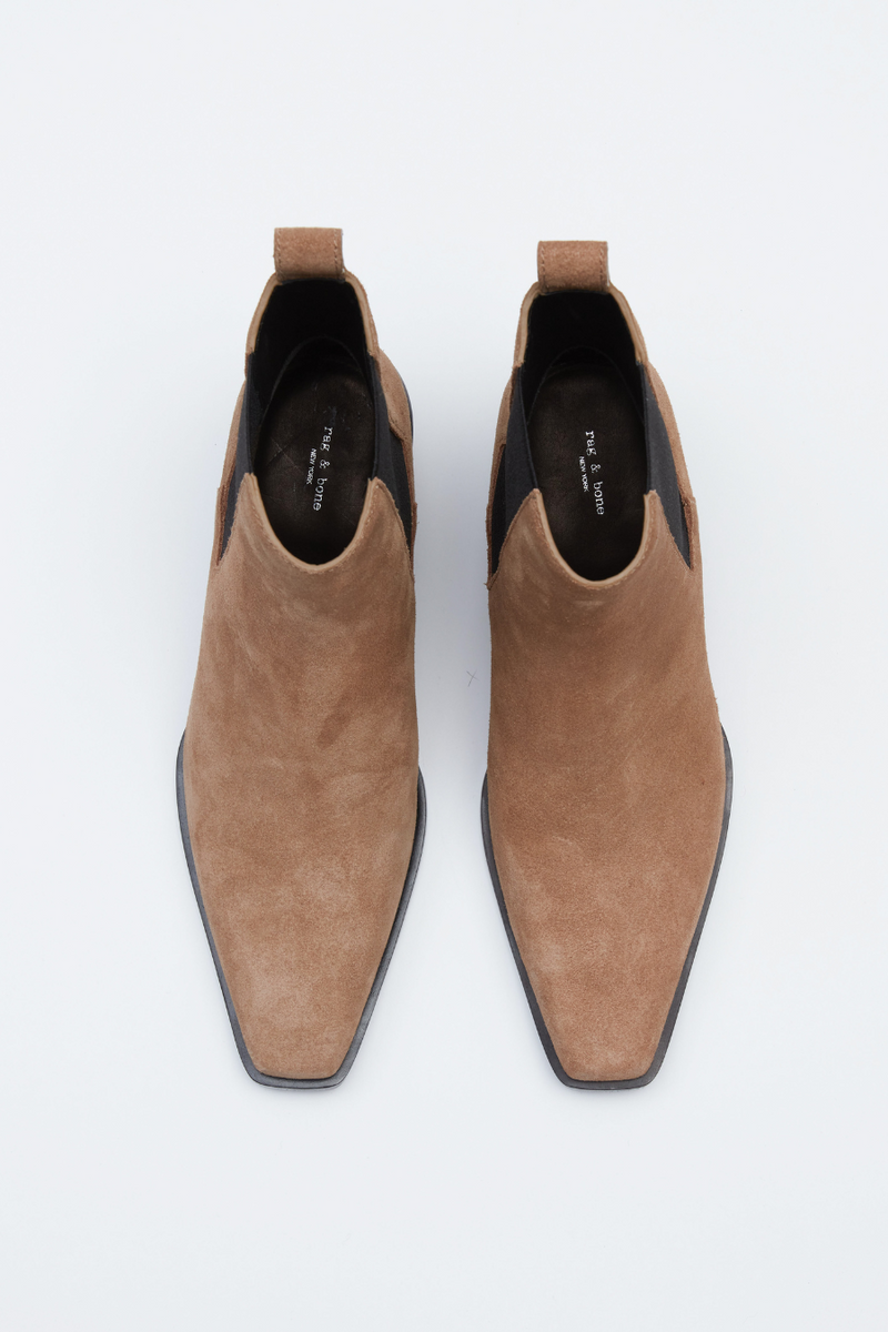 Joni Chelsea Boot Camel Suede