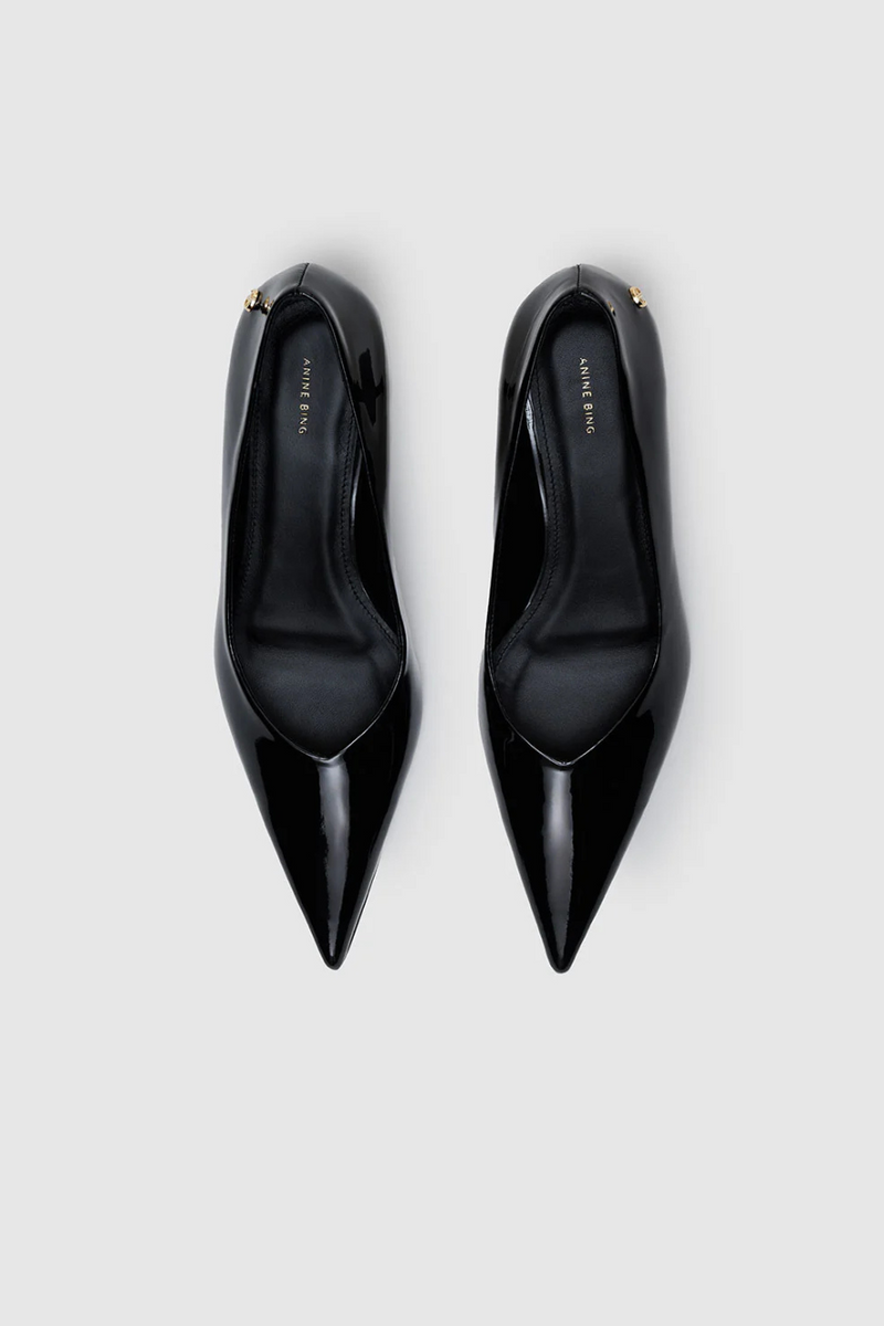 Hilda Pumps Black Patent