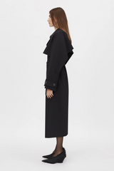 Moriallas Trench Coat Black