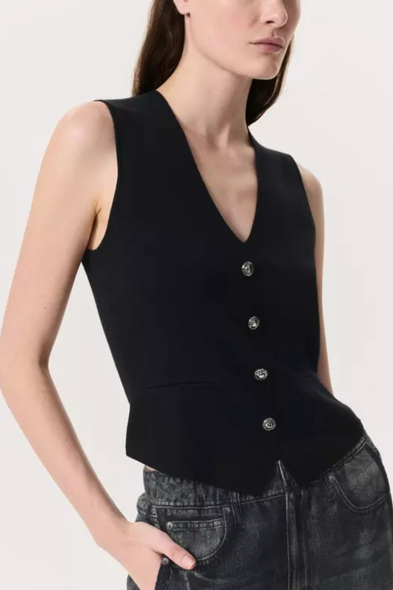 Ella Vest Black