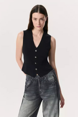 Ella Vest Black