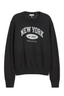 Ny Collegiate Sweatshirt Black