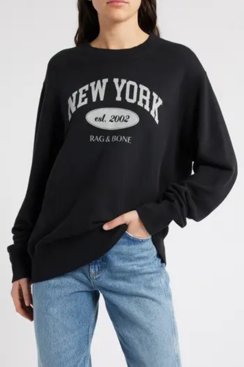 Ny Collegiate Sweatshirt Black