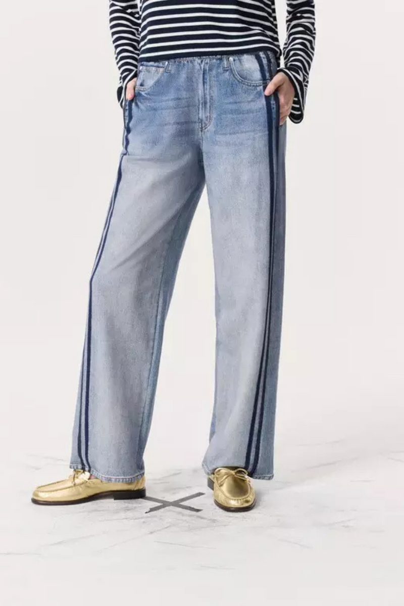 Miramar Wide Leg Track Pant Coney