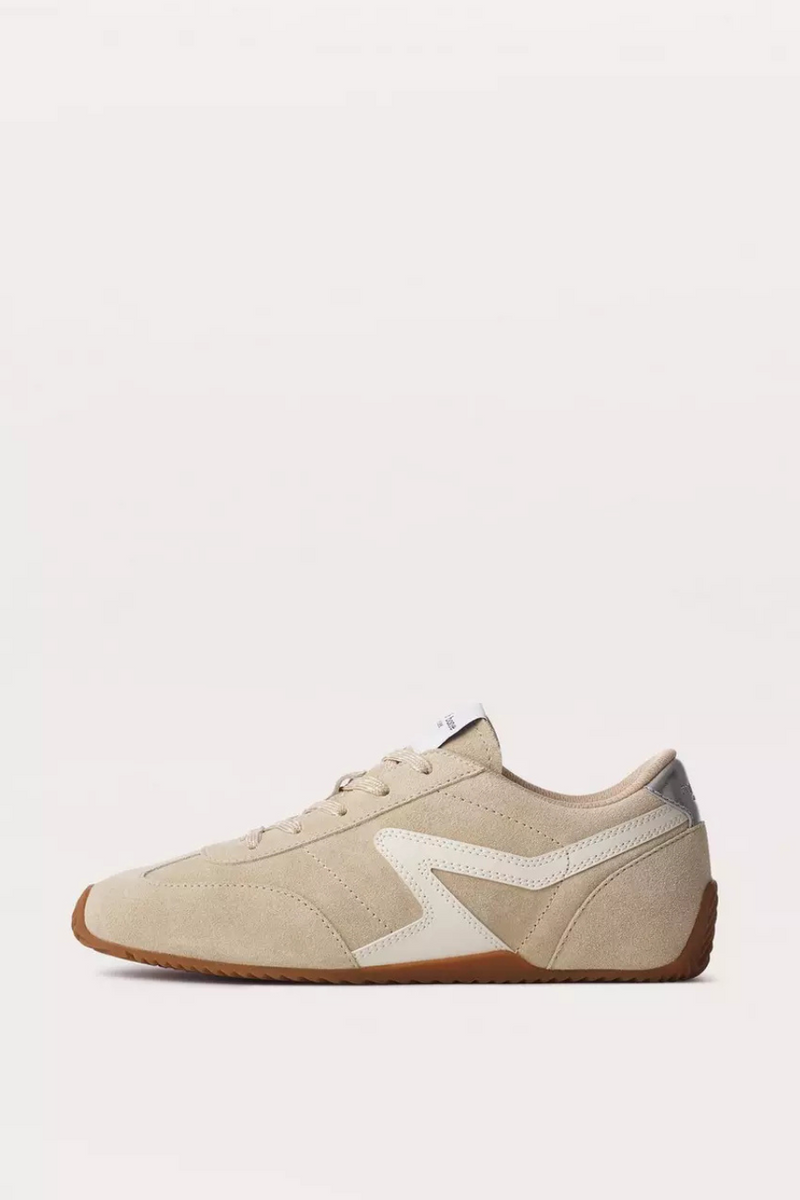 Suede Retro Runner Ultra Slim Macadamia