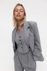 Rebe Blazer Grey