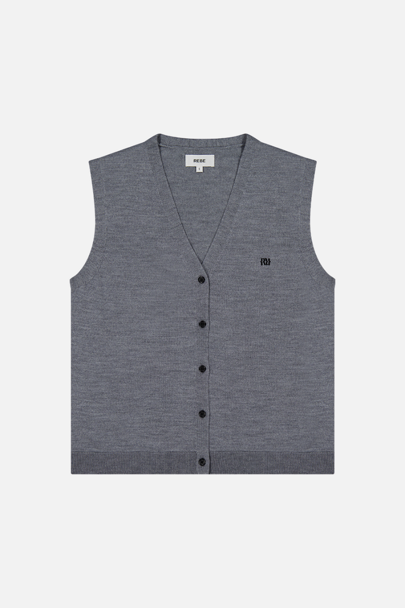 Merino Vest Grey