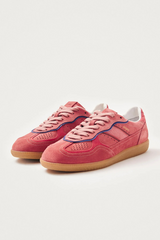 Rife Pink Leather Sneaker