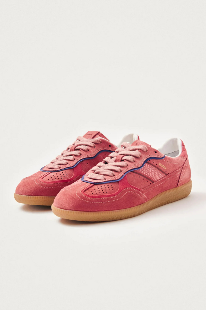 Rife Pink Leather Sneaker